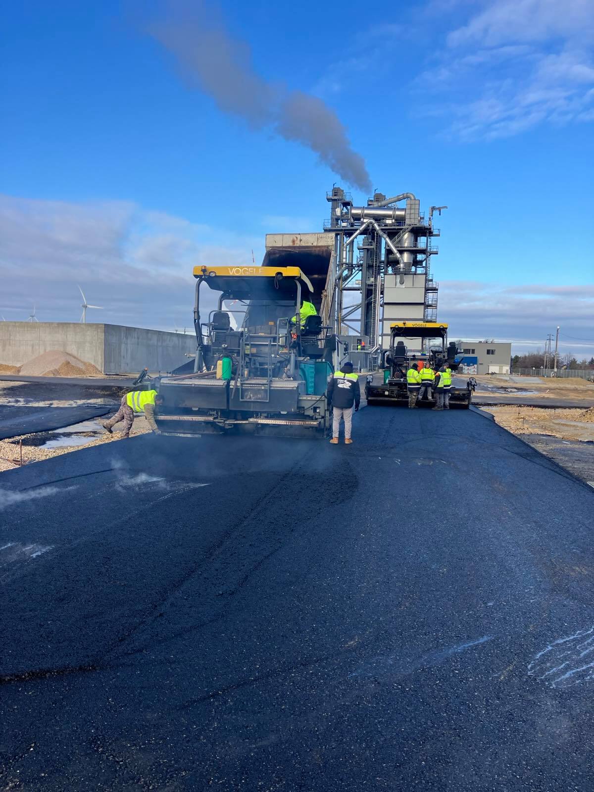 aszfaltkeverő telep